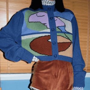 Kina & Tam Pastiche Cardigan